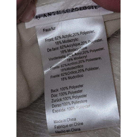 Anthropologie Bedding Anthropologie Janelle Faux Fur Throw Blanket